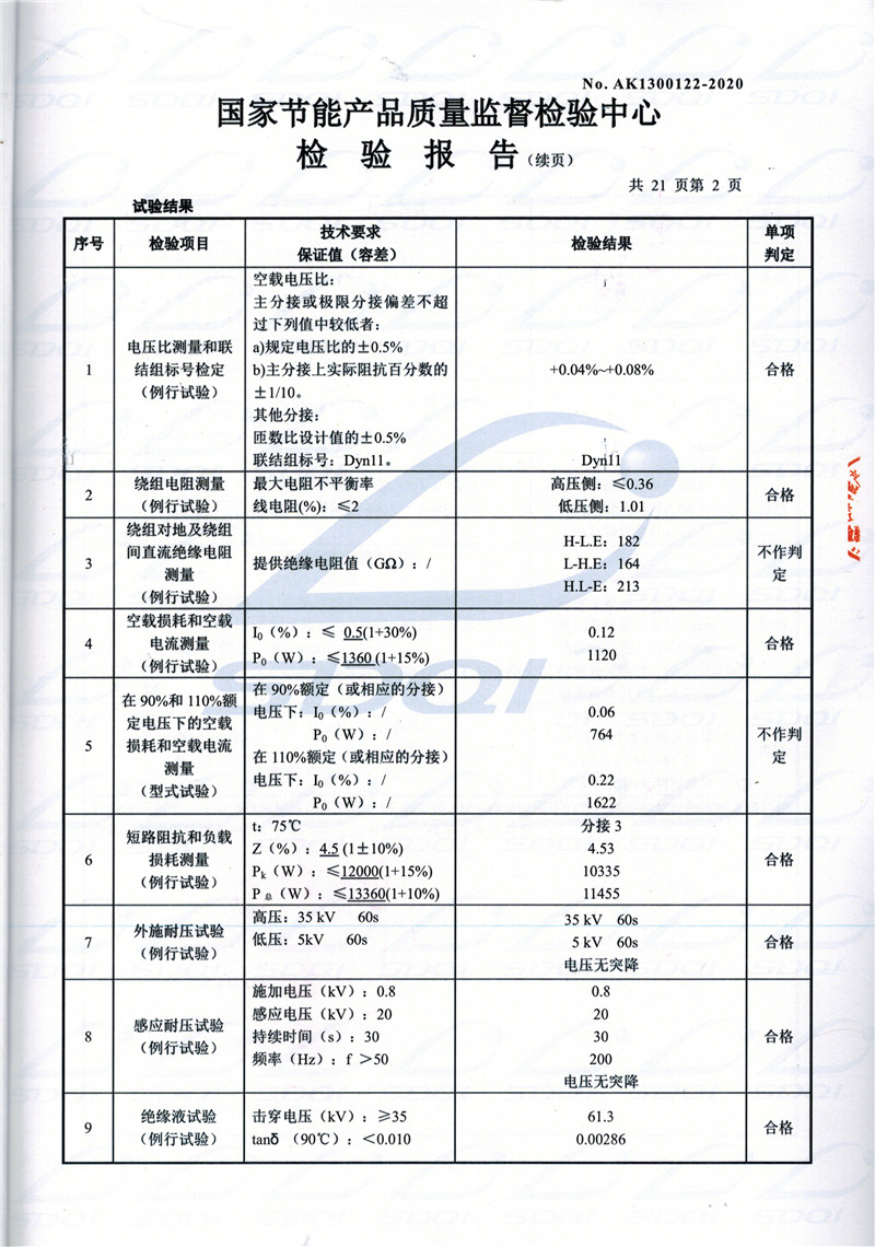高低压试验报告-S11-1250霞浦霞浦霞浦油浸式变压器-2.jpg